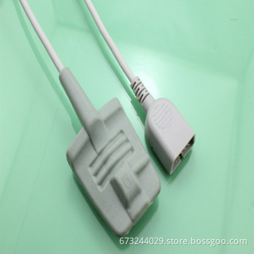 Nihon Kohden DB9 9P adult silicone soft tip spo2 sensor